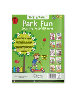 Wonder House Books Pick And Paint Coloring Activity Book For Kids: Park Fun  - Image 2