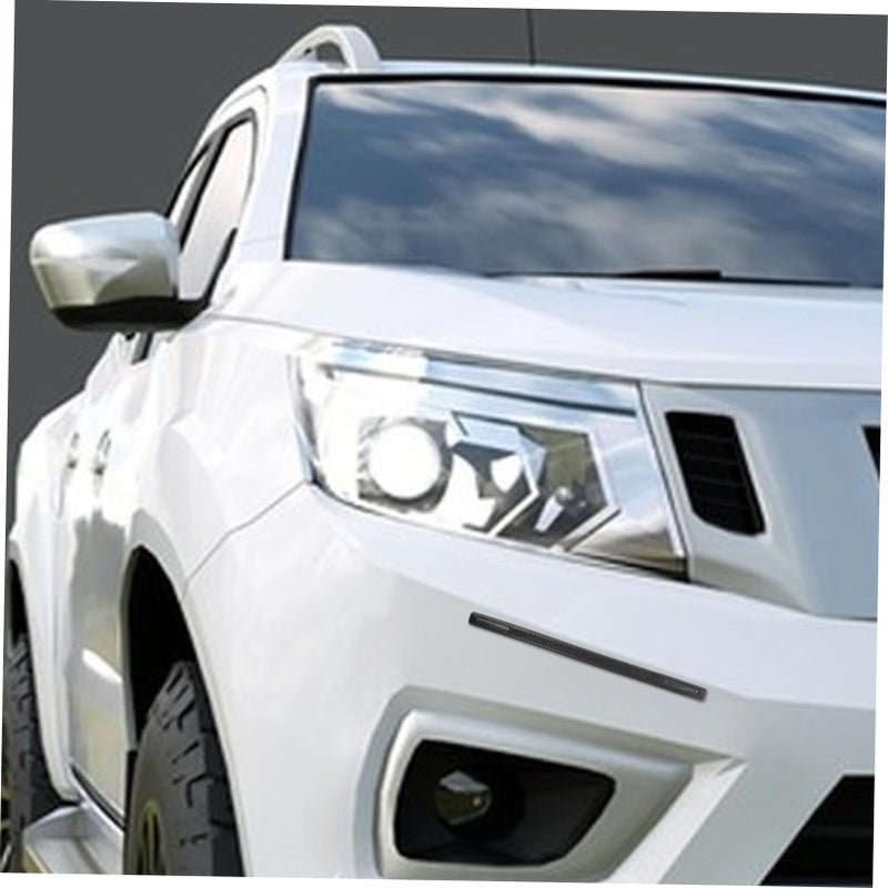 4Pcs Car Door Edge Protector Trim Stickers Black Easy Installation Noise Reduction - Image 5