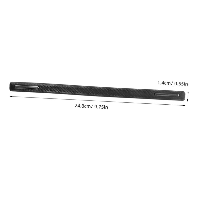 4Pcs Car Door Edge Protector Trim Stickers Black Easy Installation Noise Reduction - Image 3