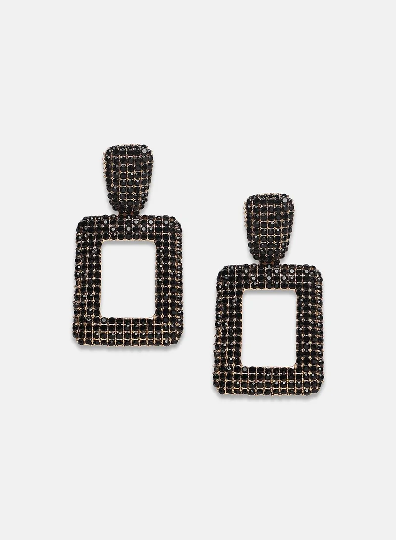 SOHI Geometric Artificial Drop Earring Jewellery
