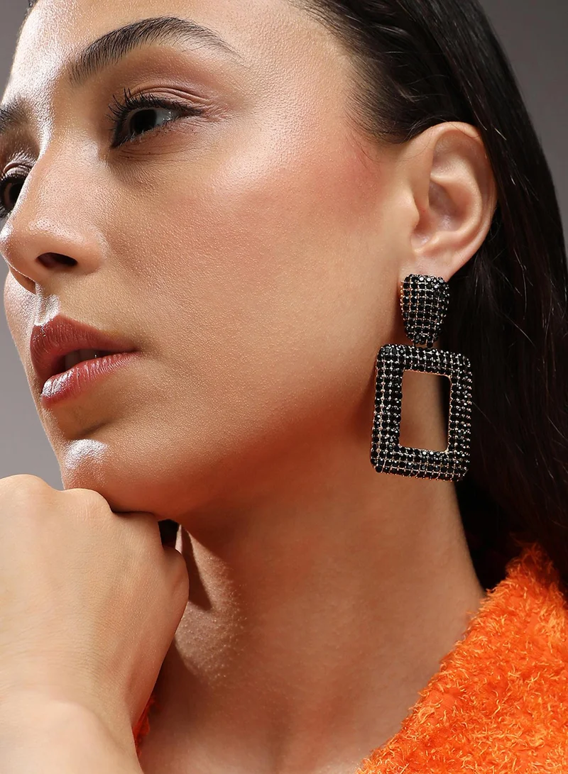 SOHI Geometric Artificial Drop Earring Jewellery