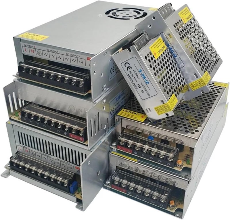 AC 220V to 12 V DC Volt Power Supply 12V 1A 2A 3A 5A 6A 8A 10A 15A 20A 30A 40A AC DC Switching Power Supply 220V to 12V AC-DC(12V 10A 120W) - Image 1