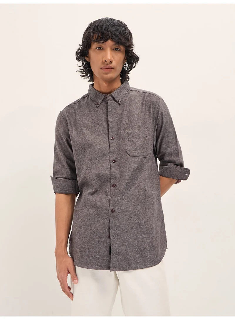 THE BEAR HOUSE  Men’s Long Sleeve Shirt – Classic, Comfortable and Stylish Essential for Work, Travel or Casual Outings for Men | Best Price UAE