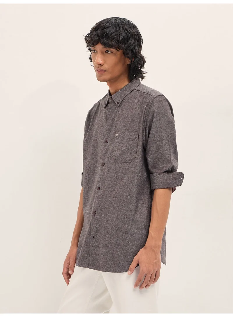 THE BEAR HOUSE  Men’s Long Sleeve Shirt – Classic, Comfortable and Stylish Essential for Work, Travel or Casual Outings for Men | Best Price UAE