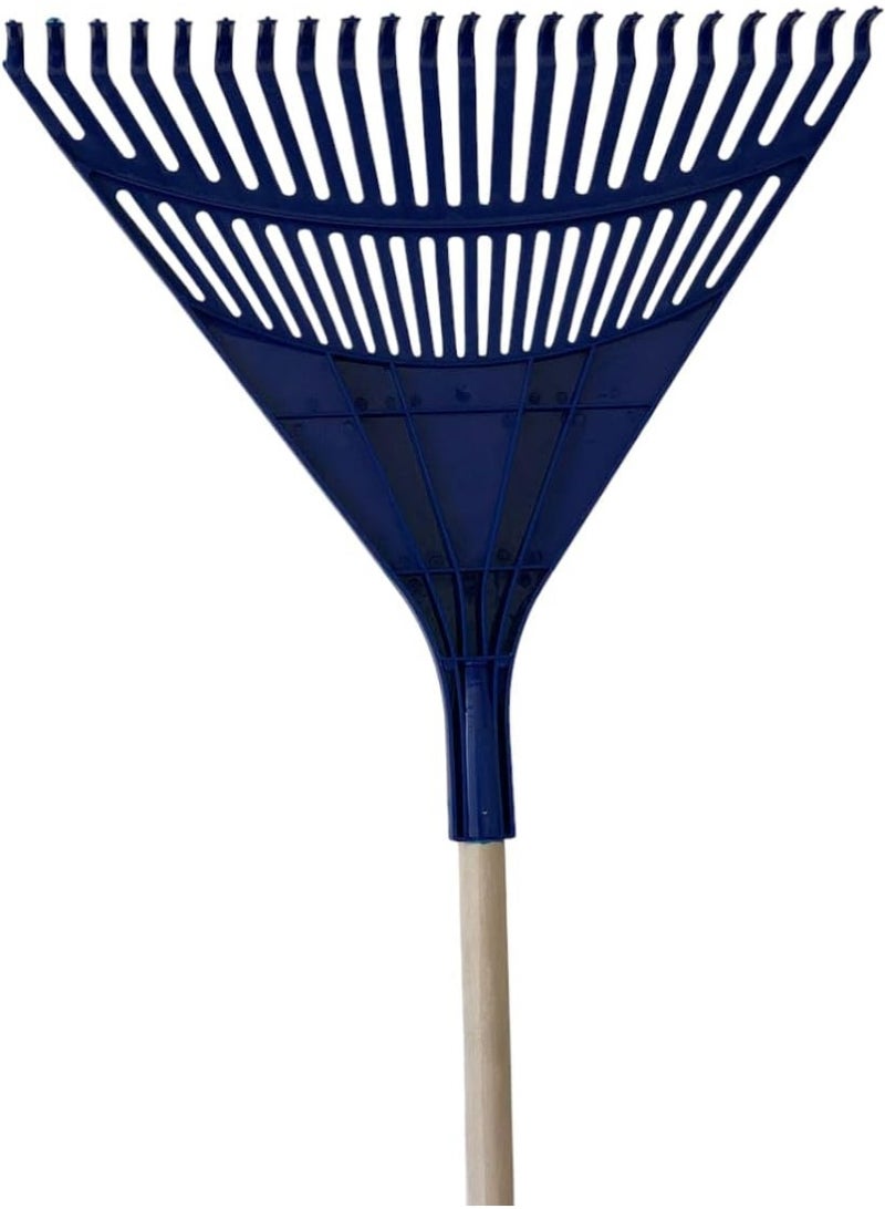 شوكة بلاستيكية بمقبض خشبي - Image 1