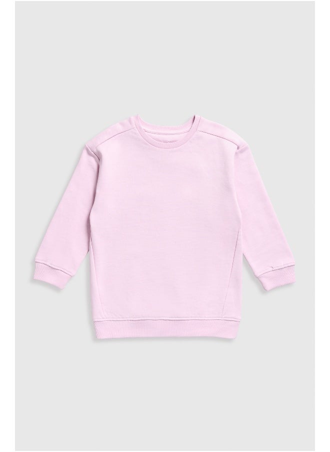 mothercare بلوزة رياضية طويلة باللون الوردي  - Image 2