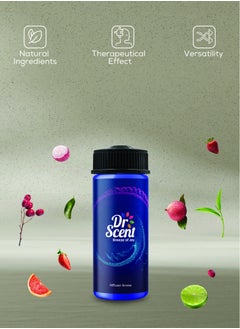 Dr Scent Diffuser Aroma Story: Captivating Blend of Bergamot, Lychee, and Lavender, with Rich Undertones of Agarwood, Caramel, and White Musk - A Fragrant Symphony of Exquisite Notes - 170ml  - Image 3