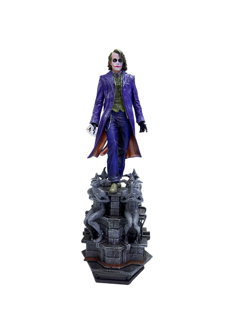 General - DC Dark Knight Batman Brazilian Factory Heath Ledger Joker 1/10 Scene Resin GK Statue Model Figure - Image 1