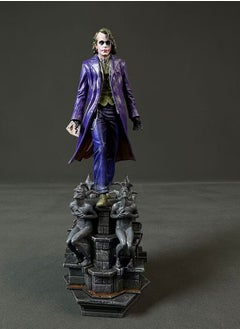 General DC Dark Knight Batman Brazilian Factory Heath Ledger Joker 1/10 Scene Resin GK Statue Model Figure  - Image 2