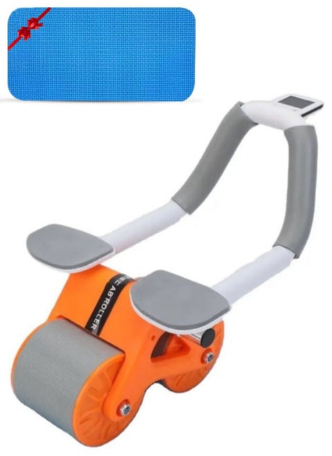 Abdominal Rotating Wheel With Elbow And Knee Support For Home Fitness, Multi-Colored