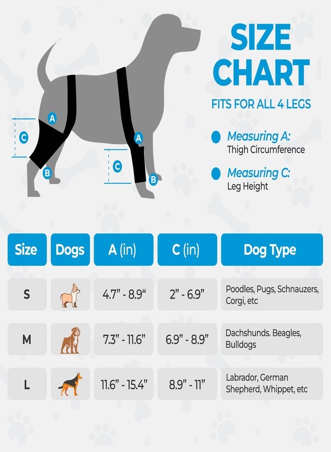 Lycon Dog Knee Brace for ACL Support - Adjustable Hind Leg & Joint Stabilizer - Rear Leg Brace for Mobility, Recovery & Stability - Dog Leg Support (Large Dogs) - Image 2