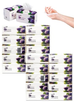 Ghena Ghena Soft Paper Tissues Skin Friendly Highly Absorbent White Paper Face Towel - 12000 Pcs  - Image 1