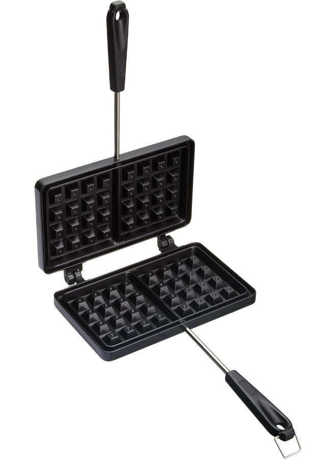 KitchenCraft Kcwafflens Non-Stick Waffle Maker, Display Boxed, One Size - Image 1