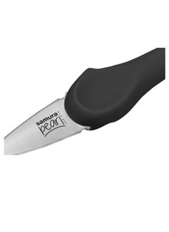 Samura Samura Pearl Oyster Knife | 3.0"/ 73 mm | Black | Lens Shaped Stainless Steel Blades | Thermoplastic Handle | Single Layered | For Opening Oysters  - Image 5