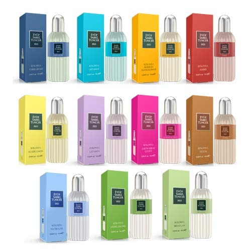 EST 1923 - EYUP SABRI TUNCER EAU DE COLOGNE 16 ML GLASS BOTTLE SET1 - 5 bottles in one set - Image 2