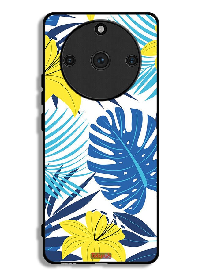 Tolwak Realme 11 Pro Protective Case Cover Feather And Flower Art - Image 1