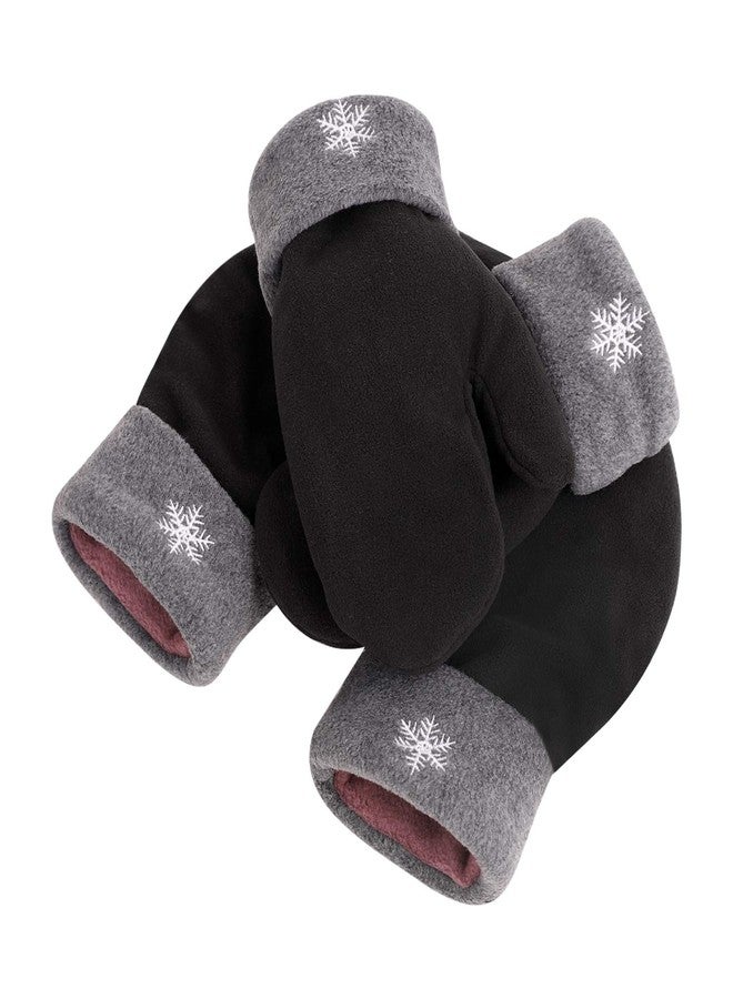 IPENNY Christmas Gloves for Couples Lovers, Winter Warm Hand Holding Mittens Christmas Gift - Image 3