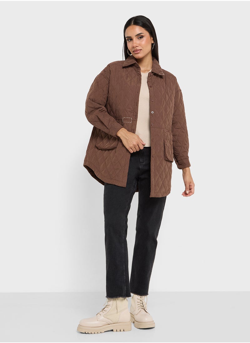 ELLA - Quilted Jacket - Image 1