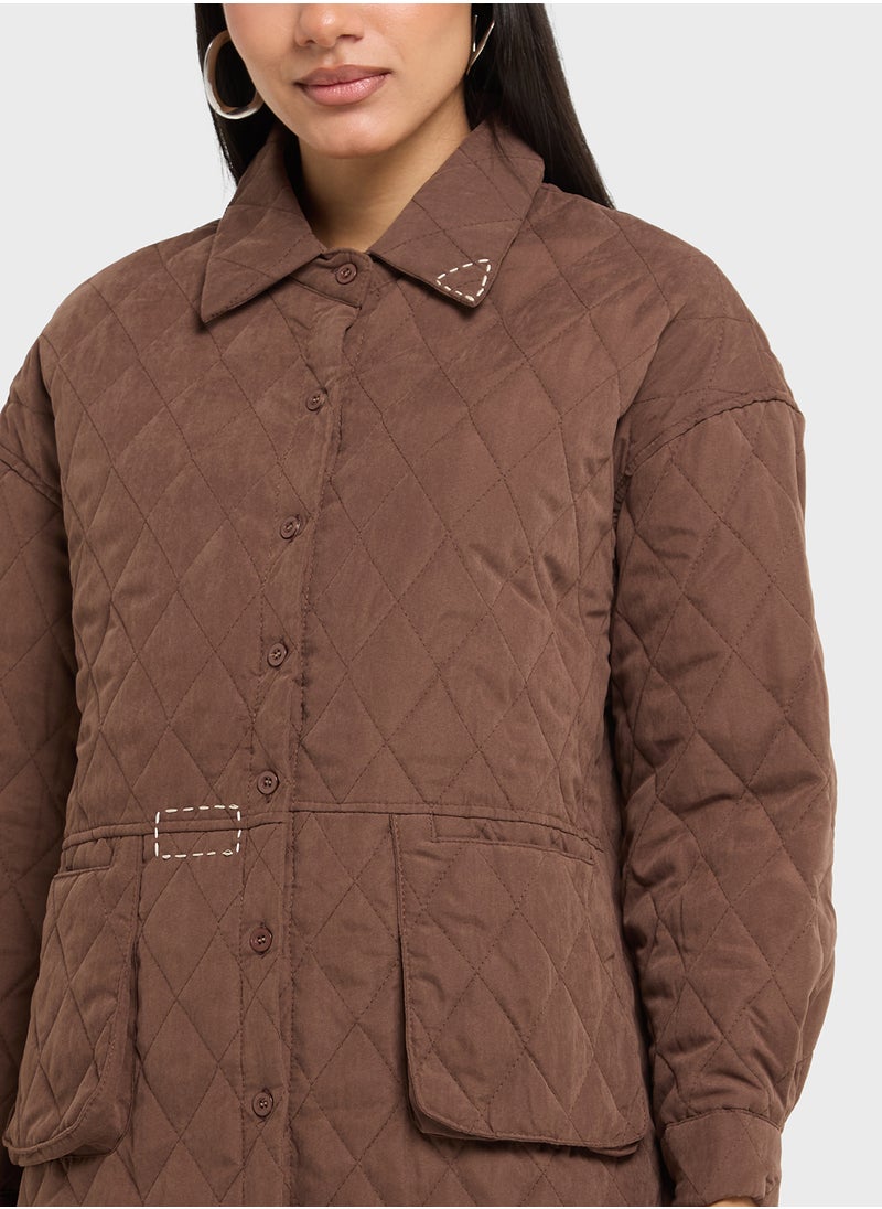 ELLA - Quilted Jacket - Image 1