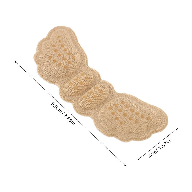 Skin Color Heel Pads For Women To Prevent Blisters In Loose Shoes - Image 3
