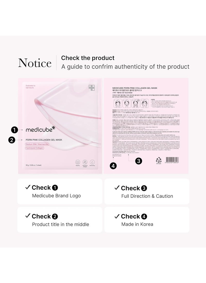 Medicube Medicube PDRN Pink Collagen Jelly Gel Mask  - Image 3