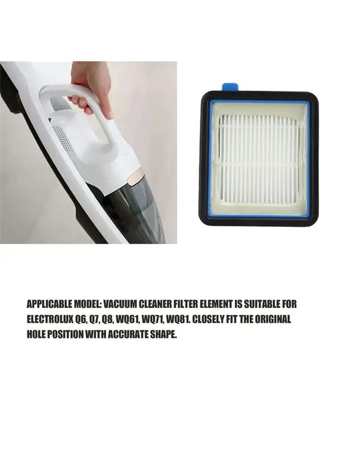 Multicolor Vacuum Cleaner Filters Compatible with Electrolux Q6 Q7 Q8 Models High Efficiency - Image 3