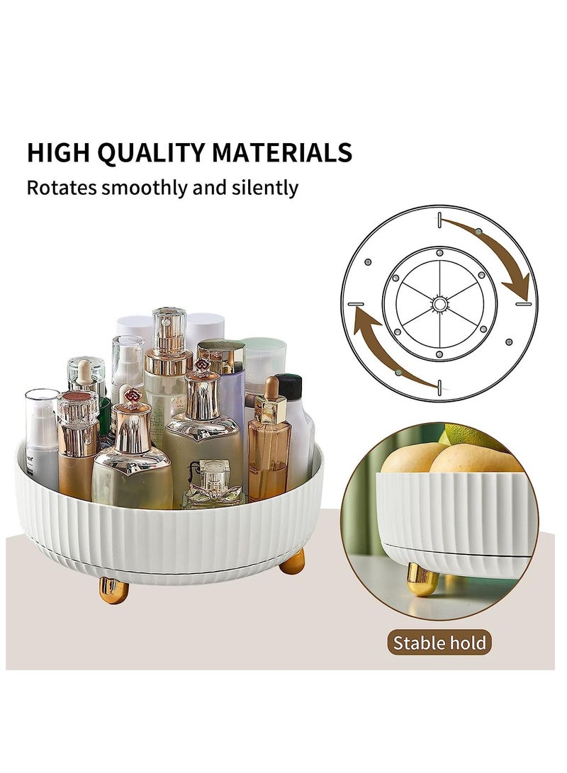 Turntable Cabinet Organizer, 11 Inches Rotating Spice Rack Kitchen Storage, Spinning Food Storage Container for Spices, Condiments - Image 5