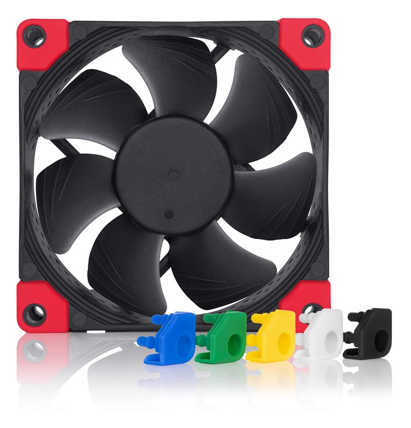 Noctua NF-A8 PWM chromax.Black.swap, Premium Quiet Fan, 4-Pin (80mm, Black) - Image 1