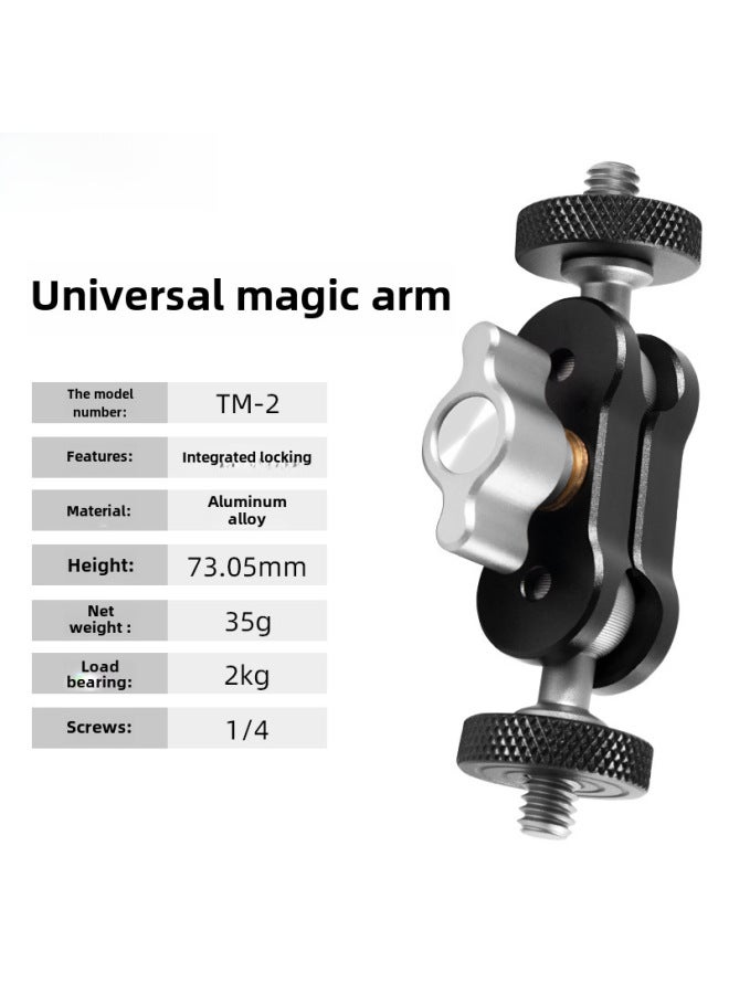 ملقط سرطان البحر على شكل C، مثبت مكتبي معدني قوي، ملقط متعدد الاستخدامات، ذراع سحرية غريبة، حامل إكسسوارات التصوير - Image 1