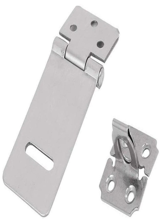 XMHF 4 Pack Door Padlock Locks Hasp Latch, 2.5inch Safety Packlock Clasp Hasp Lock Latch,Extra Thick Door Gate Lock Hasp - Image 3