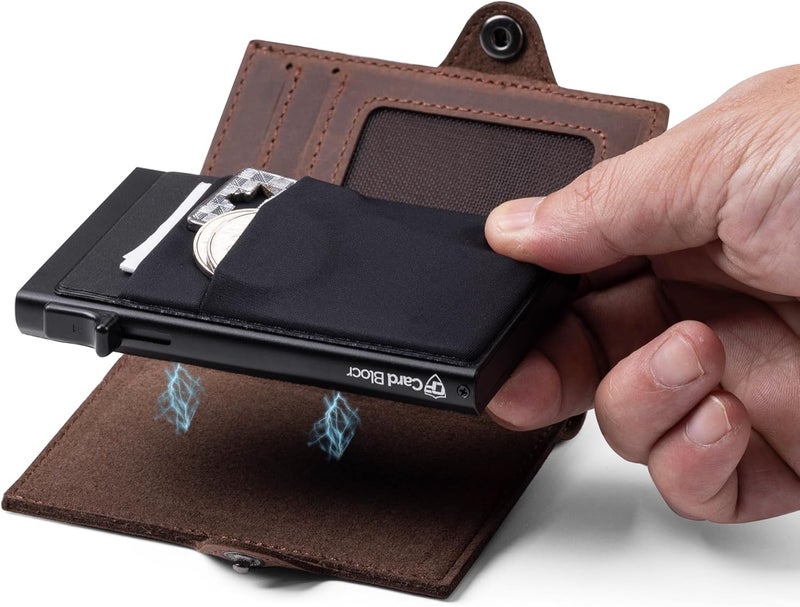 Conceal Plus Card Blocr Magnetic iPhone Wallet - Pop Up Magsafe Wallet, Ultra-Thin Metal Card Holder for iPhone 15/14/13/12 Series & Phone Case with MagSafe with RFID Blocking Security - Image 3