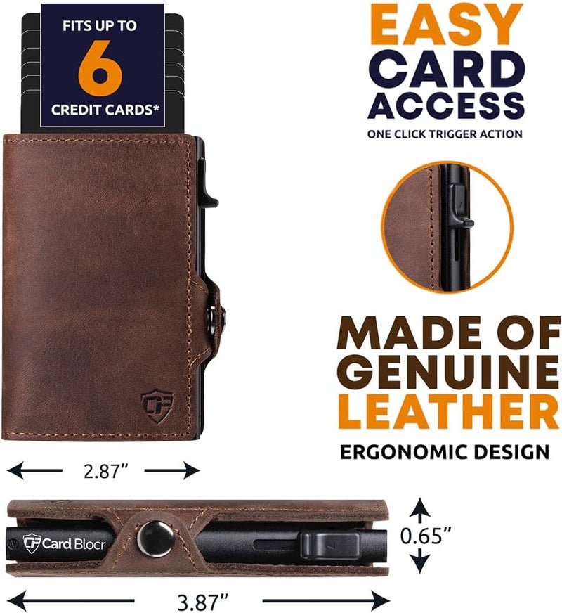Conceal Plus Card Blocr Magnetic iPhone Wallet - Pop Up Magsafe Wallet, Ultra-Thin Metal Card Holder for iPhone 15/14/13/12 Series & Phone Case with MagSafe with RFID Blocking Security - Image 2