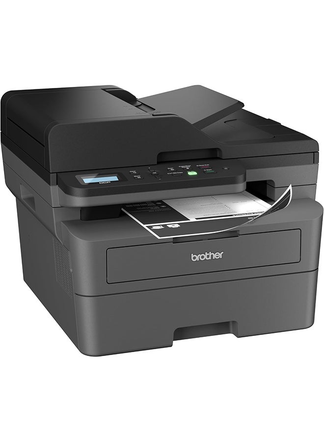brother Wireless All In One Monochrome Laser Printer, DCP-L2640DW, Automatic 2 Sided Print, ADF, Mobile Printing & Scanning, Network & High Speed USB Connectivity, High Yield Ink Toner Black - Image 4