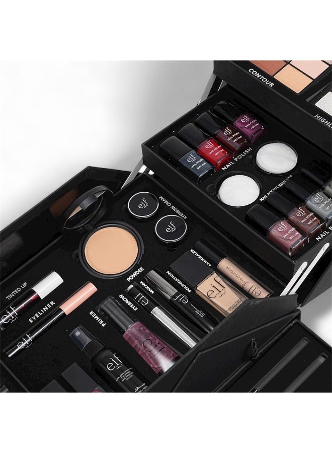 e.I.f Complete makeup box in black - Image 2