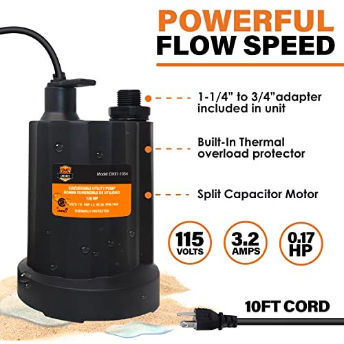 Chromex Tankless Water Heater Flush Kit with Certified Liquid Descaling Solution and 1/6HP Extra Strength Pump - Image 4
