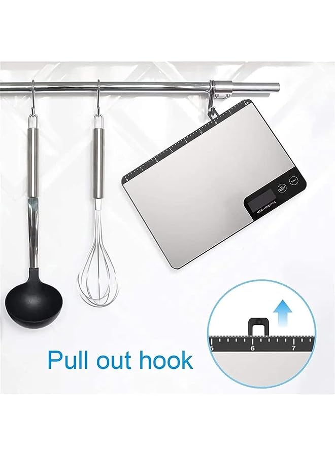 PROMASS Grams Stainless Steel Electronic Lcd Digital High Precision Kitchen Weighing Food Scale - Image 2