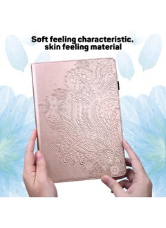 Zaboon Case For Huawei MediaPad T5 10 inch Peacock Embossed Pattern TPU + PU Horizontal Flip Leather Case with Holder & Card Slots & Wallet & Sleep / Wake-up Function  - Image 4