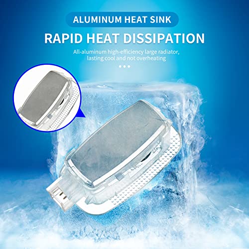 RLRHOO 2 Pcs Non-Fading Car Door LED Style Logo Projector Welcome Lamp Door Light Puddle lights Kit Compatible with Accessories W221 S Class 2008 2013 S500 S350 S63 S65 (S Class, W221 2006–2013) - Image 5