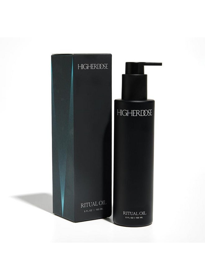 HIGHERDOSE Ritual Oil Ayurvedic Daily Nourishing Body Oil For Dry Skin Moisturizing Body Oil Enriched With Sea Buckthorn & Essential Oils To Deliver Nourished Toned & Glowing Skin (5 Fl Oz) - Image 1