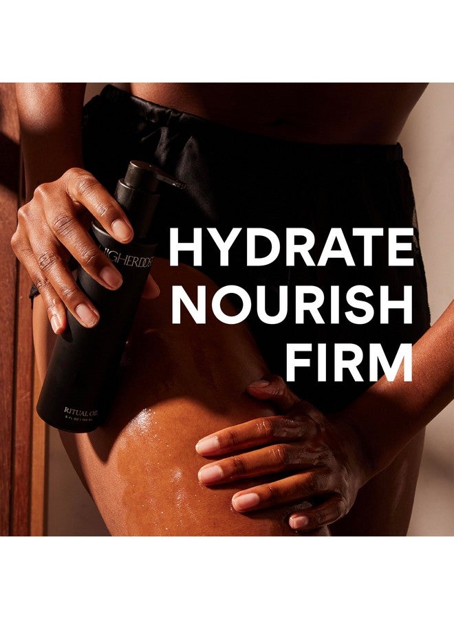 HIGHERDOSE Ritual Oil Ayurvedic Daily Nourishing Body Oil For Dry Skin Moisturizing Body Oil Enriched With Sea Buckthorn & Essential Oils To Deliver Nourished Toned & Glowing Skin (5 Fl Oz) - Image 2