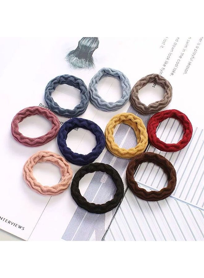 ZCM-HAPPY 60-piece elastic headband set Elastic hair band set 4.5 cm - Image 2