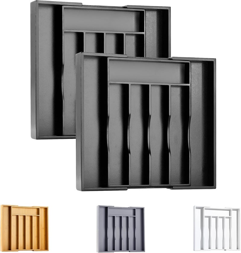 Bellsal Kitchen Silverware Drawer Organizer and Storage Kitchen Gadgets Best Sellers 2025 First Apartment Essentials New Home Must Haves Things Stuff Accessories House Warming Housewarming Hostess Host Gifts - Image 1