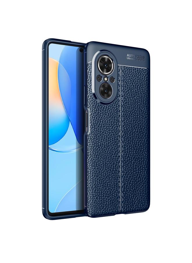 اس-توب جراب لهاتف Huawei nova 9 SE مصنوع من مادة TPU المقاومة للصدمات وملمس الليتشي - Image 1