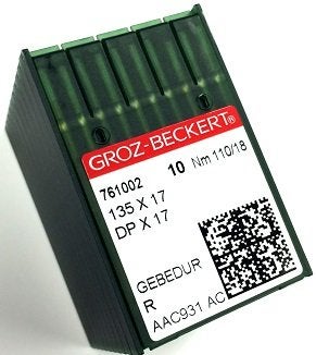 GrozBeckert Groz-Beckert 135 X 17 #18 Pack of 100 Sewing Machine Needles - Image 5