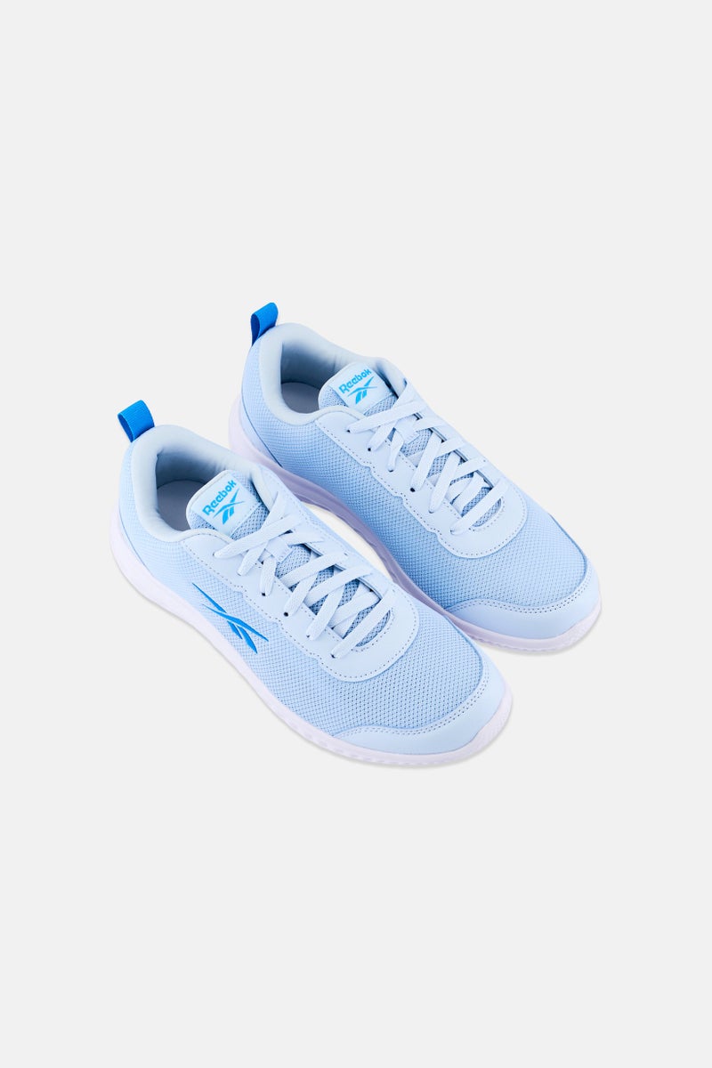 Reebok Kids Boy Core Burst Lace Up Running Shoes, Sky Blue - Image 4