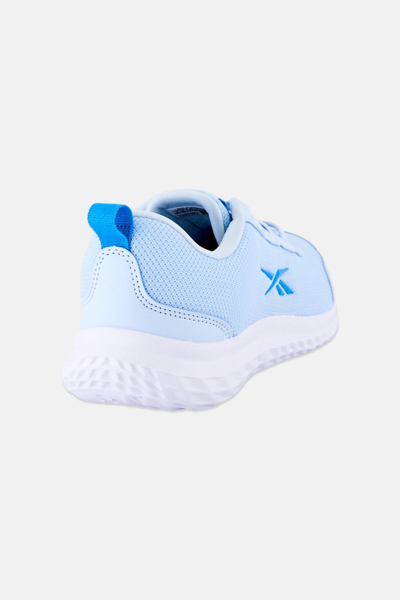 Reebok Kids Boy Core Burst Lace Up Running Shoes, Sky Blue - Image 2