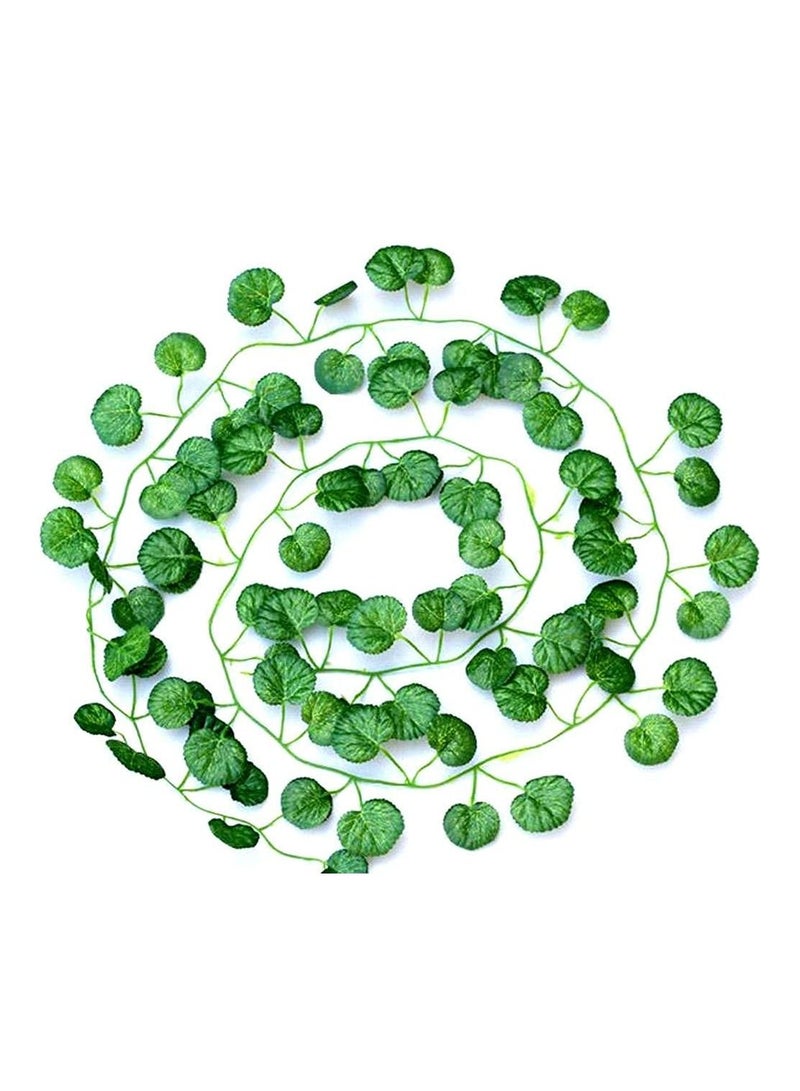 BLOOMING TIME Versatile 4M Artificial Ivy Leaf Garland for Home Garden Office and Wedding Wall Decor - Image 1
