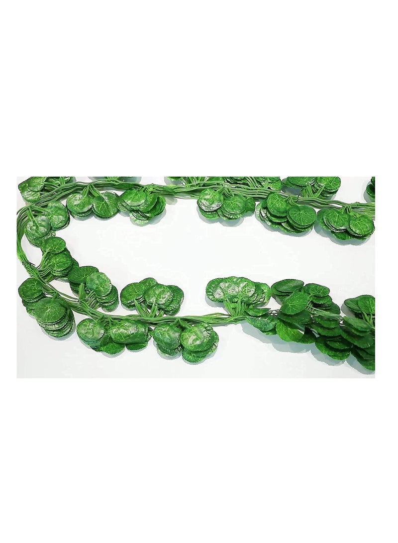 BLOOMING TIME Versatile 4M Artificial Ivy Leaf Garland for Home Garden Office and Wedding Wall Decor - Image 5