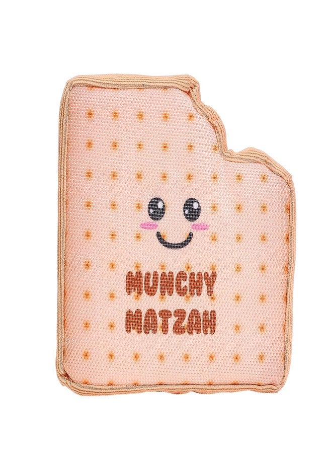 Rite Lite Chewdaica Passover Matzah Dog Toy - Passover Gifts for Dog Owners, Chewy Crinkly Tough & Durable Matzah Shaped Dog Toy Haggadah Pesach Seder Jewish Holiday Party Favor, Dog Accessories 5.5"H - Image 2