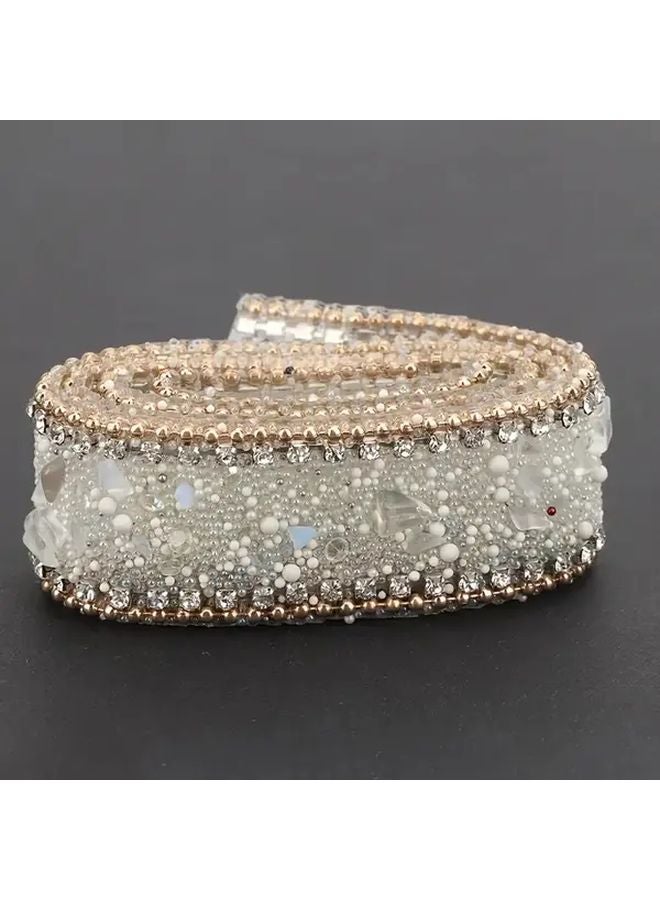 1pc Self Adhesive Rhinestones Shells Crushed Stones DIY Clothing Accessories - Image 5